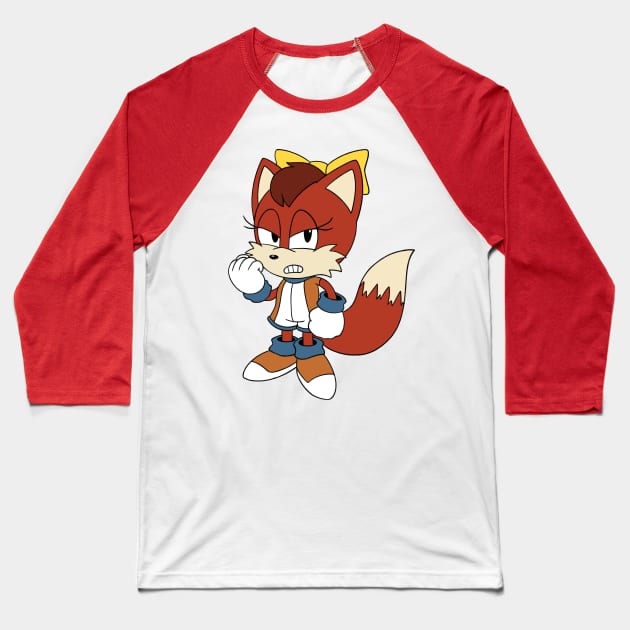 Classic Fiona Baseball T-Shirt by Firestorm Fox